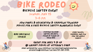 Bike Rodeo - Bicycle Safety Awareness Event @ Wright Fields @ Veterans Park
