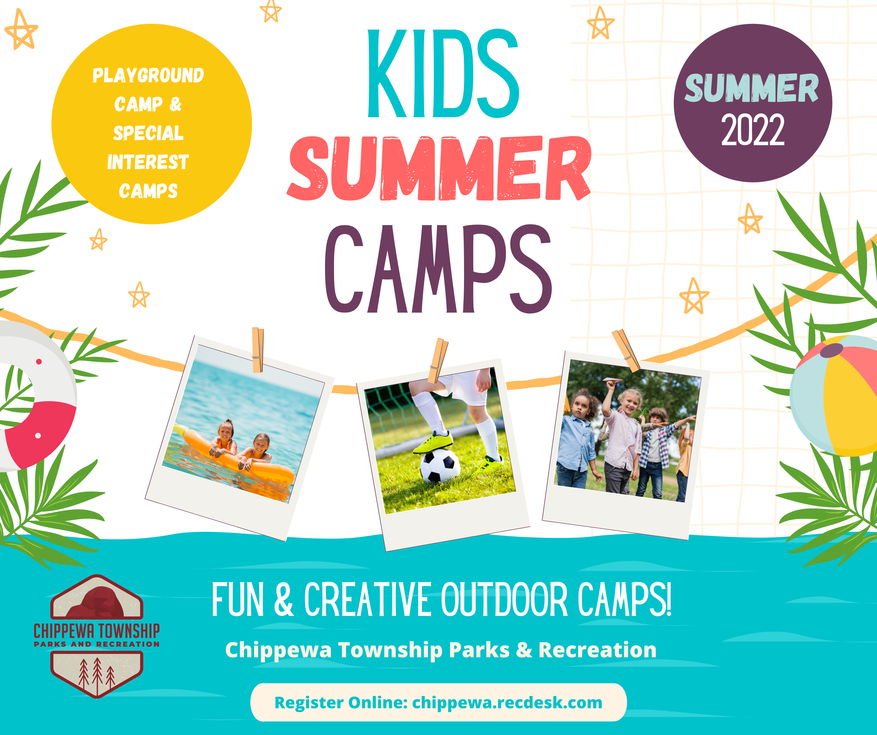 Kids Summer Camp Facebook Post | Chippewa Township